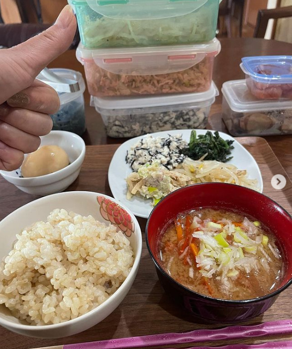 飯島直子の日本食の画像